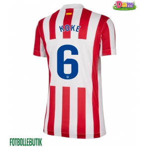 Atletico Madrid Koke #6 Hemmatröja Kvinnor 2025-26 Kortärmad